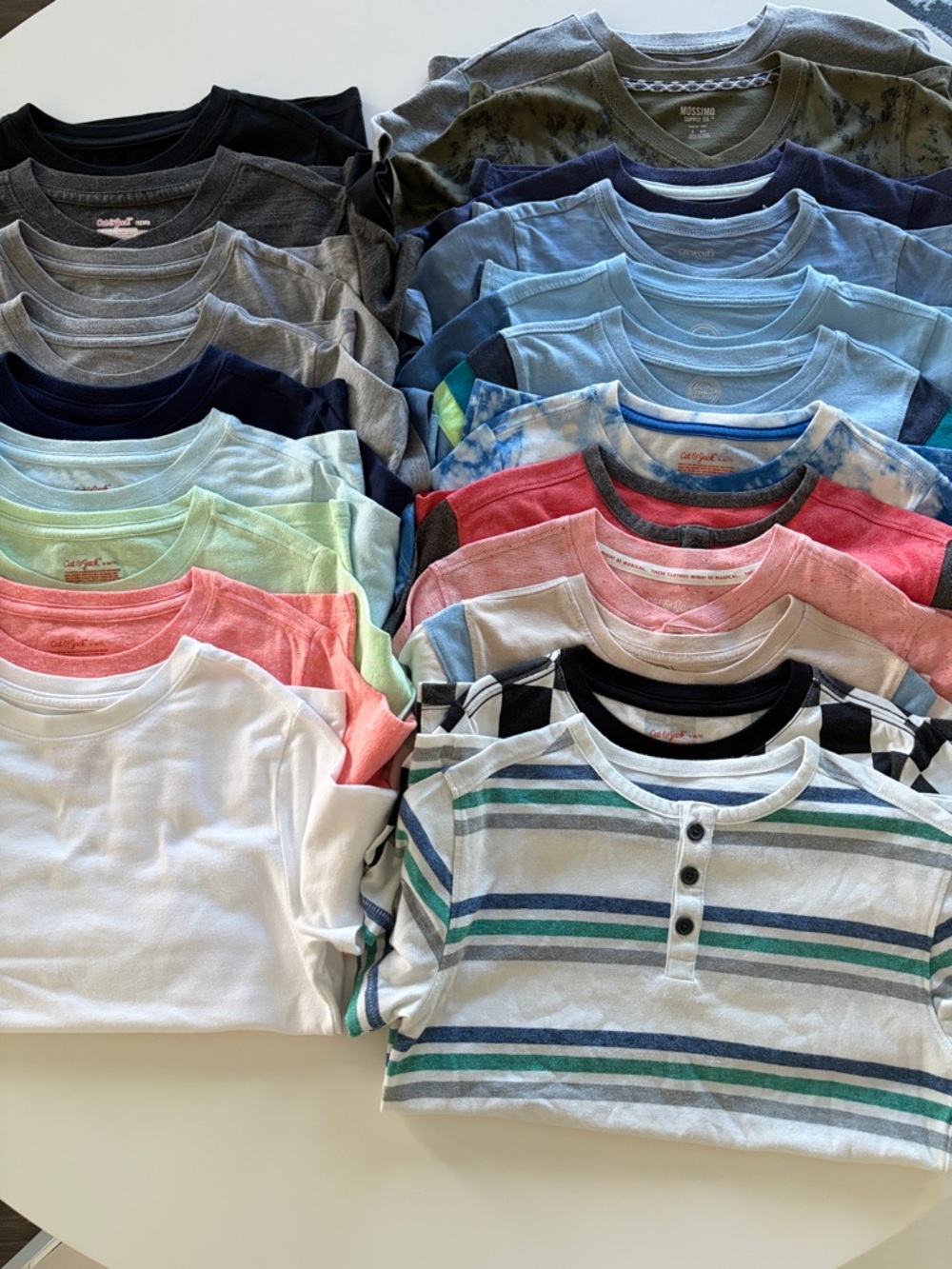 Boys 6/7 short sleeves
